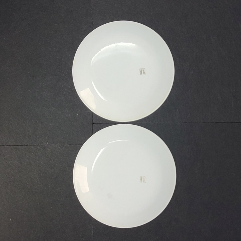 Corelle Spring Blossom Green Lunch Plates 8.5" Set of 2 Crazy Daisy White Good - Picture 2 of 6